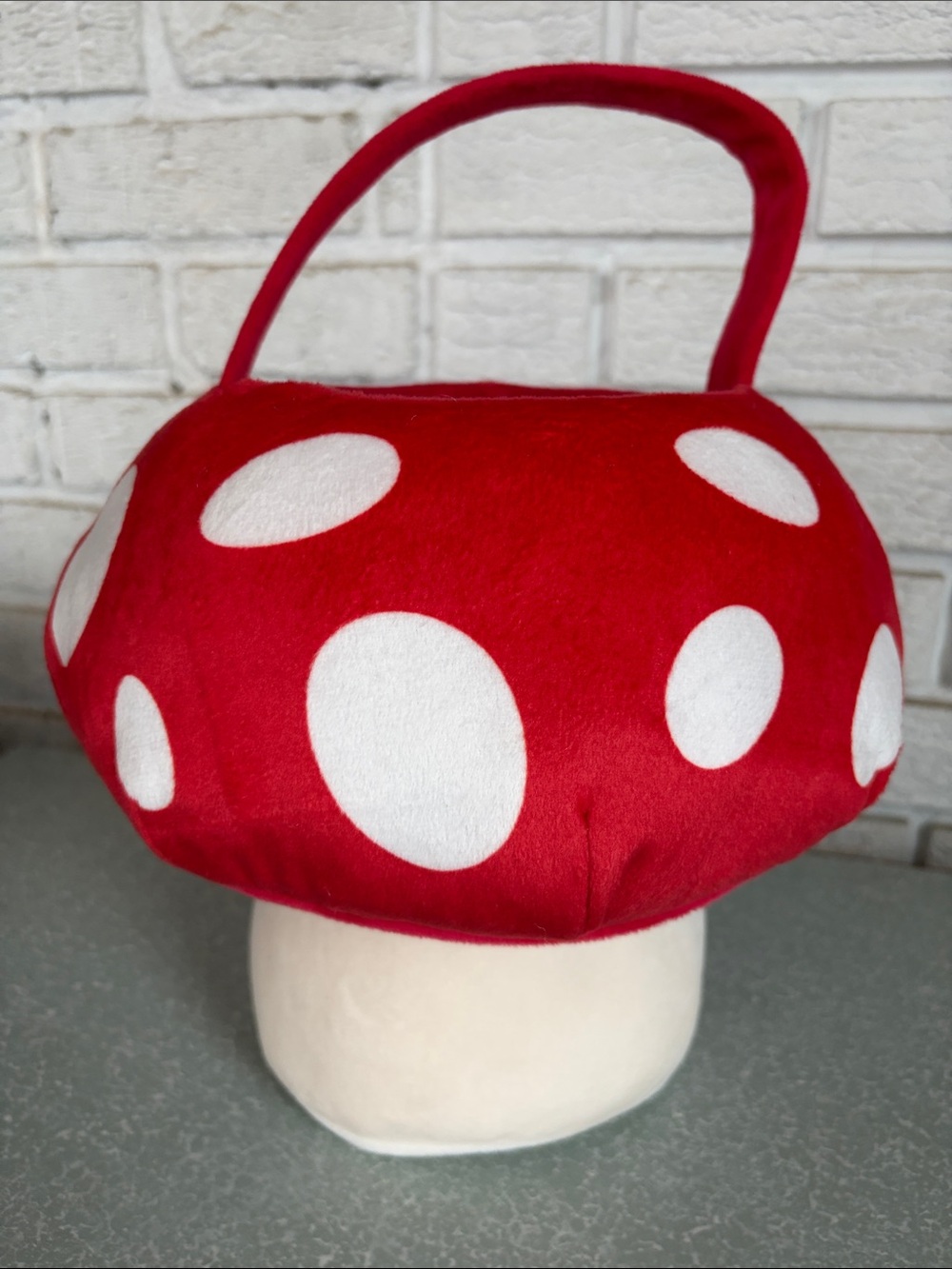 Plush Mushroom gift basket